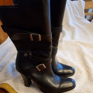 Harley Davidson Black Leather Boots
